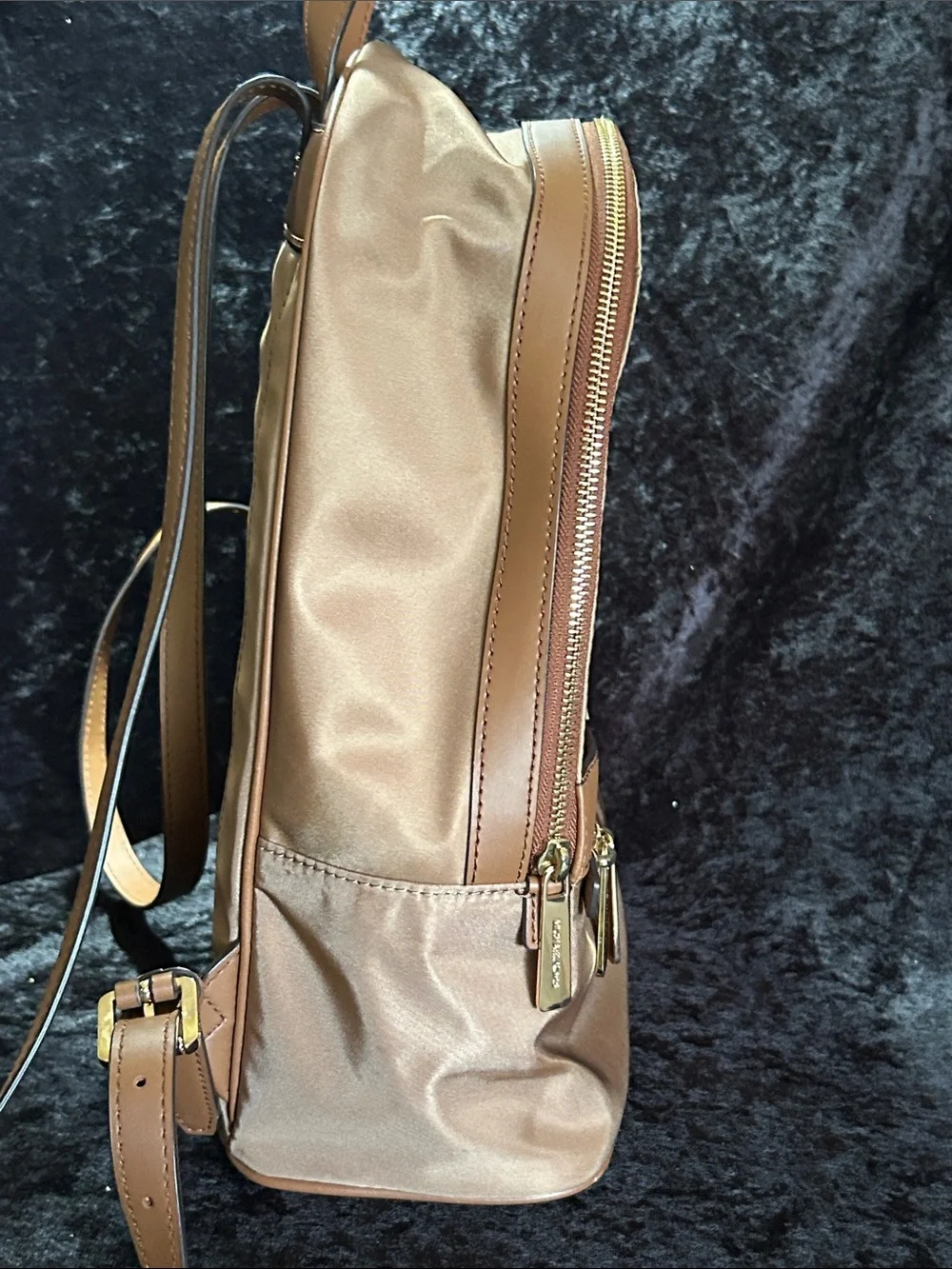 Michael Kors Kenly Dark Khaki Nylon LG Backpack